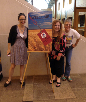 The girls and the sign.jpg