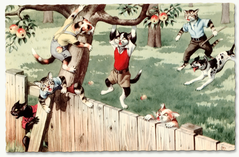 Vintage Cat Postcards 2 of 2 copy.jpg